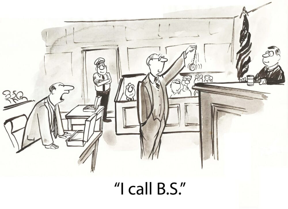 I call B.S.